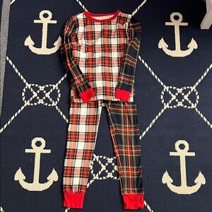 Crewcuts Multi Tartan Pajamas Size 8